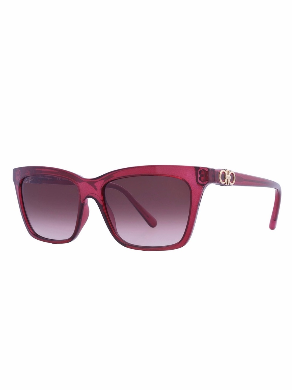 Salvatore Ferragamo Burgundy/Red Women's Sunglasses